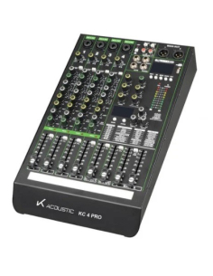 KC 4 PRO MIXER 4 CH. FX CON CASE, INTERFACE, BLUETOOTH,...