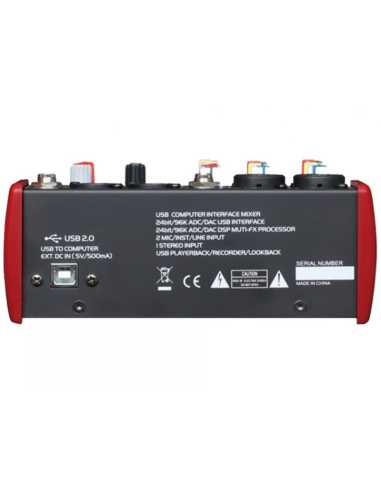 K-66 MIXER 4CH, EFECTOS E INTERFACE S/PDIF