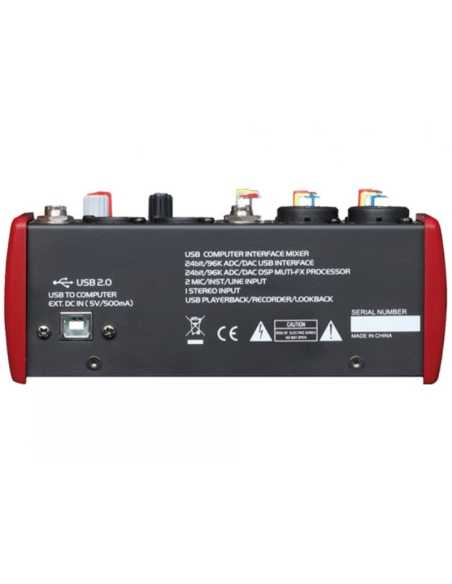 K-66 MIXER 4CH, EFECTOS E INTERFACE S/PDIF