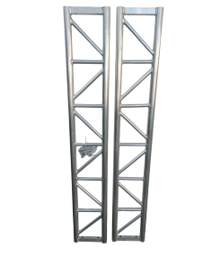 KIT CERCHA 2 UNIDADES FORMATO 24X24 ALUMINIO DE 1,5MTS...