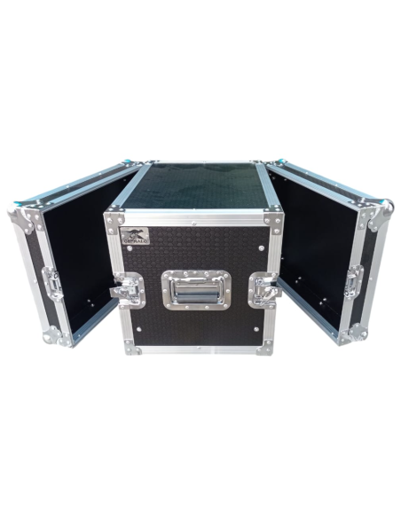 CASE RACK 8U CPH-8U MADERA TERM PANAL