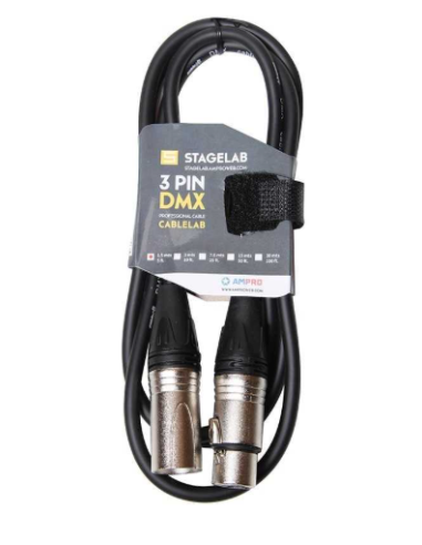 CABLE DMX 3.0 MTS. CABLELAB 3 PIN