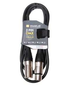CABLE DMX 4.5 MTS. CABLELAB 3 PIN