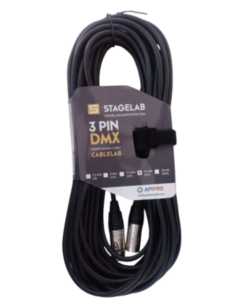 CABLE DMX 7.5 MTS. CABLELAB 3 PIN