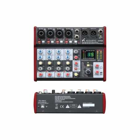 K-P68 MIXER 6CH, EFECTOS E INTERFACE S/PDIF