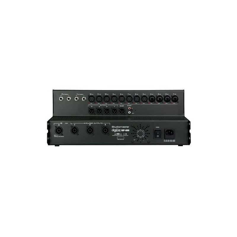 STUDIOMASTER MIXER DIGITAL CON POTENCIA 4X 150...