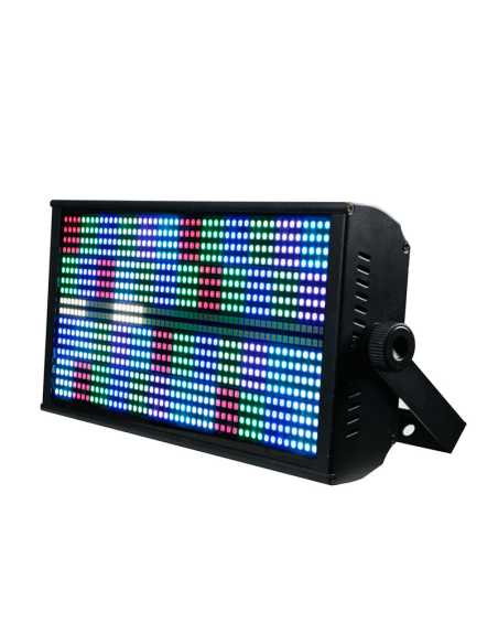 KIT X 10U STROBO LED 864 piezas SMD5050 LED RGB 3 en 1 + 96 piezas LED SMD5050 blanco CON CASE