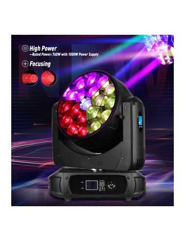 BD-LM1940K KIT X2 LED 19x40W ZOOM B-EYE +...