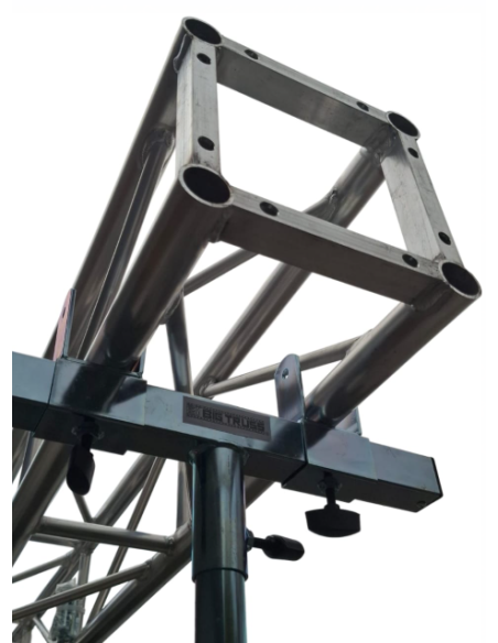 KIT MONTAJE 24X24 4MTS + ATRILES HULK 80 + ADAPTADORES AJUSTABLES