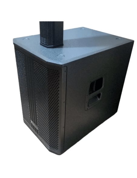 KS-3500 EQUIPO SUB 15" Y MF: column 16 x 3" Neodymium speaker, 800W RMS K ACOUSTIC
