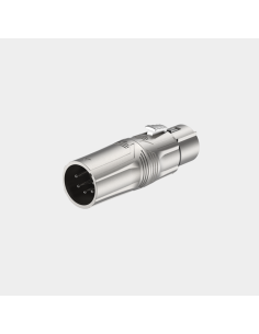 RA5XM3XF ADAPTADOR METÁLICO CIRCULAR 5P XLR MACHO A 3P...