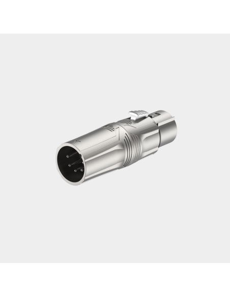 RA5XM3XF ADAPTADOR METÁLICO CIRCULAR 5P XLR MACHO A 3P XLR HEMBRA