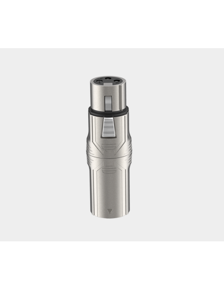 RA5XM3XF ADAPTADOR METÁLICO CIRCULAR 5P XLR MACHO A 3P XLR HEMBRA