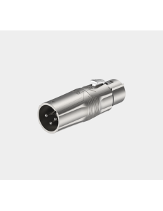 RA5XF3XM ADAPTADOR METÁLICO CIRCULAR 5P XLR HEMBRA A 3P...