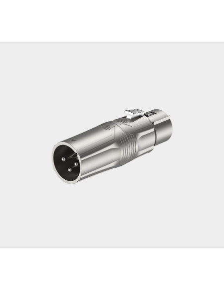 RA5XF3XM ADAPTADOR METÁLICO CIRCULAR 5P XLR HEMBRA A 3P XLR MACHO
