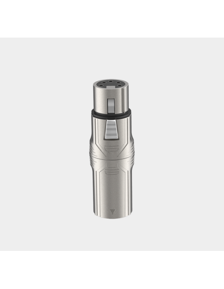 RA5XF3XM ADAPTADOR METÁLICO CIRCULAR 5P XLR HEMBRA A 3P XLR MACHO