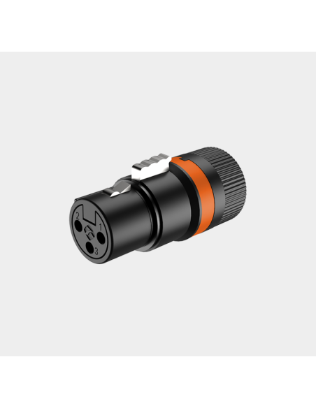 LX3F CONECTOR XLR GIRATORIO HEMBRA