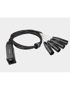 PS4M SPLITER CABLE RJ45 ETHERCON A XLR MACHO DE 4 CANALES