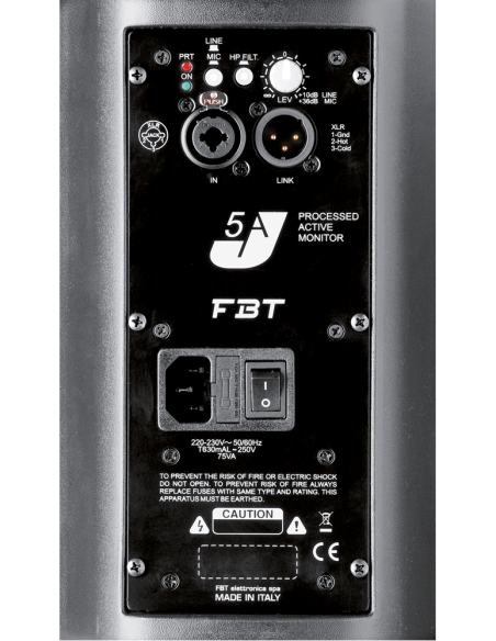 FBT J5A - Altavoz activo 120W - 5"