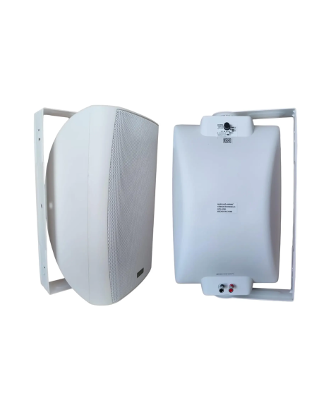 DOME W8(PAR) W PARLANTE 8", TWEETER 1", 60W RMS VOLTAJE 70/100V BLANCO TECSHOW