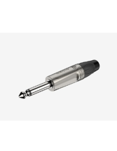 RJ2P-NN Conector mono Roxtone de 6,3 mm con carcasa...
