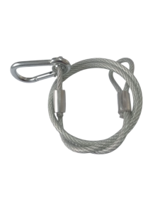 CA-LINGA PIOLA SEGURIDAD ACERO GALVANIZADO 60CM 4MM
