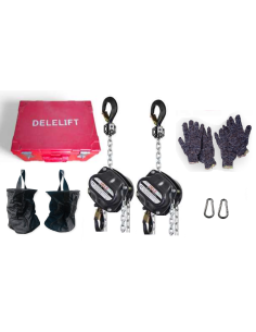 SET TECLE MANUAL 1T. CADENA 9 M. Incluye:2Tecles,2Bolsos,...