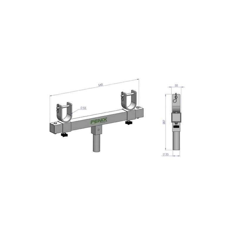 Soporte Ajustable para Truss hasta 40cm....