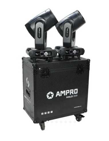 HALO 20R CABEZA MOVIL BEAM 20R EN CASE DE 2 UNDS