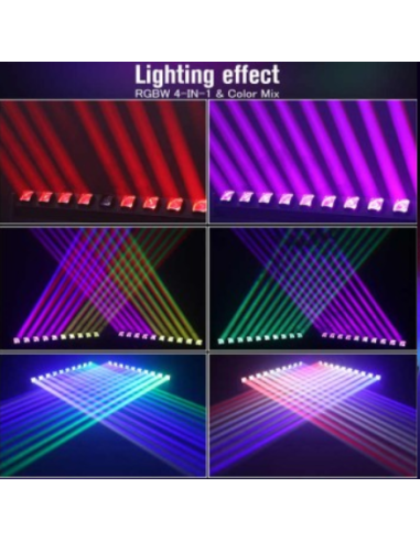 BD-L1015 10x15W RGBW PIXEL LED MOVING BAR