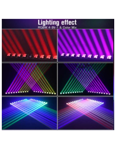 BD-L1015 10x15W RGBW PIXEL LED MOVING BAR