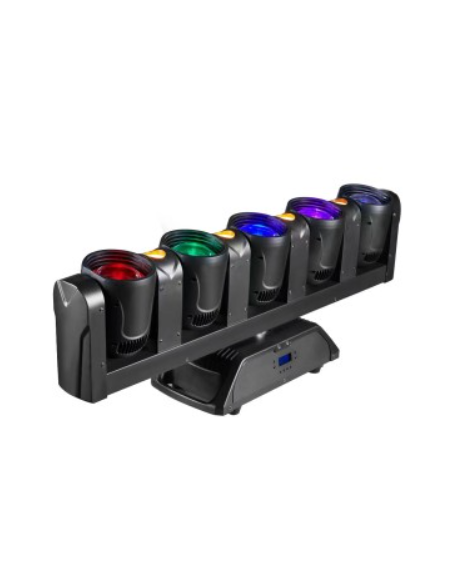 WP-L580M INFINITE ROTATION MOVING BEAM 5x80W RGBW