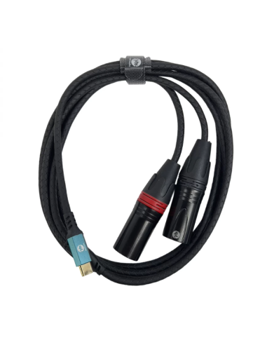 CABLE C A DOS XLR MACHO 2M.