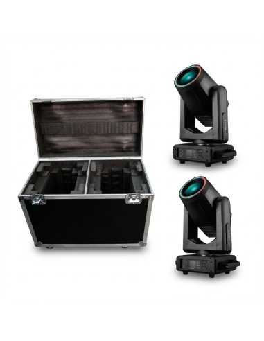 Razor 230 Cabeza Móvil de 230W con Aro Led Pack...