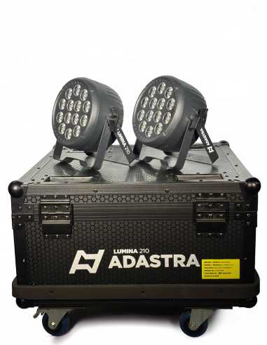 KIT DE 8 UNID. PAR LED DE ALUMINIO 210W 14X15W...