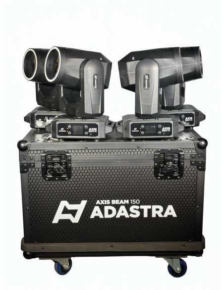 Axis Beam 150 Led Pack de 4 UNID. en CASE