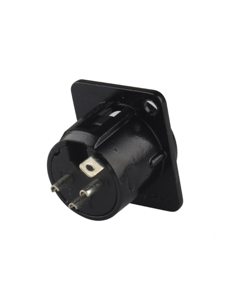 Stagelab CLC-X3MPB Conector XLR Macho Chasis
