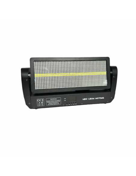 KIT 4 UNID. c/CASE NEO LEON MOVING LED 864 X 0,5W RGB LEDS+ COLD WHITE LEDS 96X1W, 8/20/52CH. NEOLED