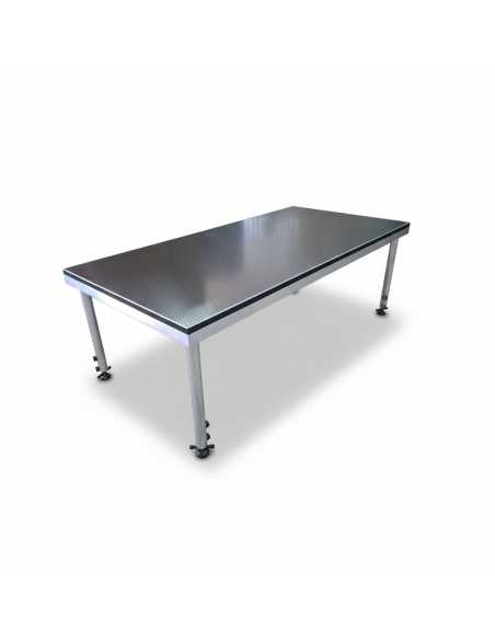 YS-2 TARIMA ESCENARIO 2X1MT ALTURA AJUSTABLE 0,7 a 1,2MTS CUBIERTA ANTIDESLIZANTE 500 KILOS