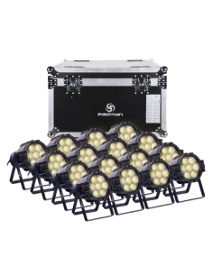 Eastman 16 iGNITE-7 Par Led RGBW 7x8W + Case