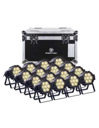 Eastman 16 iGNITE-7 Par Led RGBW 7x8W + Case
