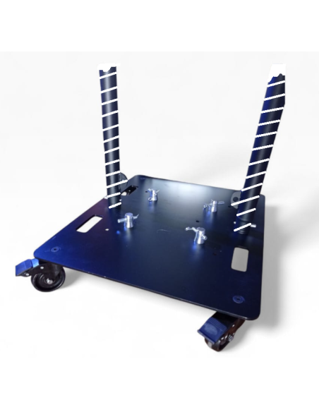 BT-BASERBL 290 BASE ALUMINIO C/ RUEDAS MULTI PROPOSITO TRUSS 29x29, 40x40 Y TRIANGULAR