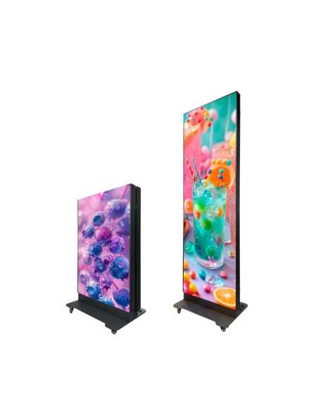 P1.86 Pantalla plegable borde magnético para interiores en Case