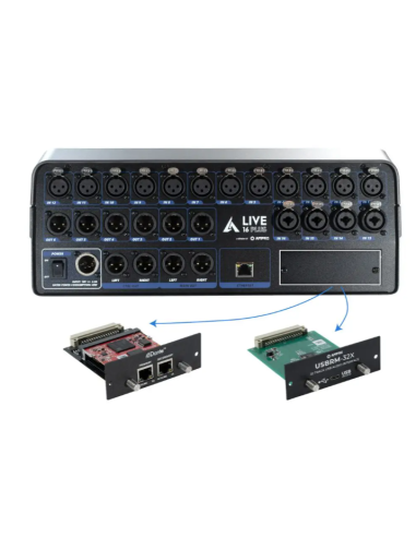 LIVE 16 PLUS MIXER DIGITAL 24 CANALES DSP, 16...