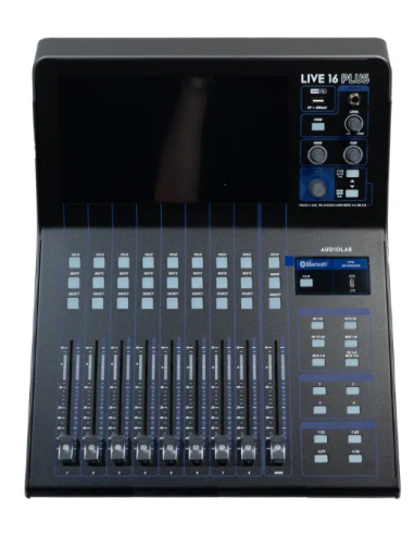 LIVE 16 PLUS MIXER DIGITAL 24 CANALES DSP, 16...