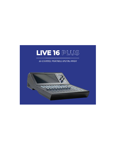 LIVE 16 PLUS MIXER DIGITAL 24 CANALES DSP, 16...