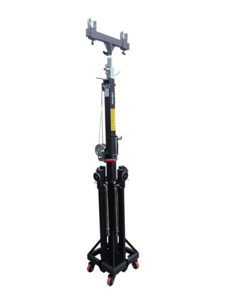 BT-150 TORRE ELEVADORA THOR 150 Kg. CON SOPORTE PARA TRUSS INCLUÍDO.