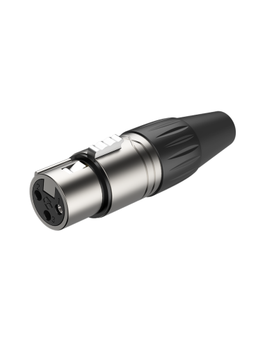 RX3FP-NT Conector hembra XLR de 3 pines Roxtone...