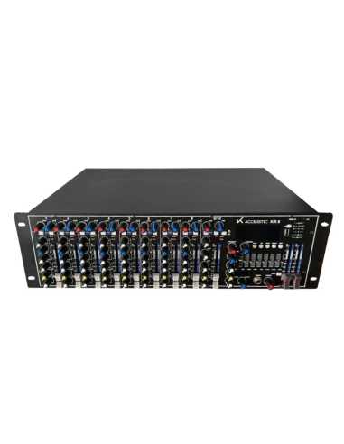 KR 8 MIXER RACKEABLE 8CH., FX K ACOUSTIC