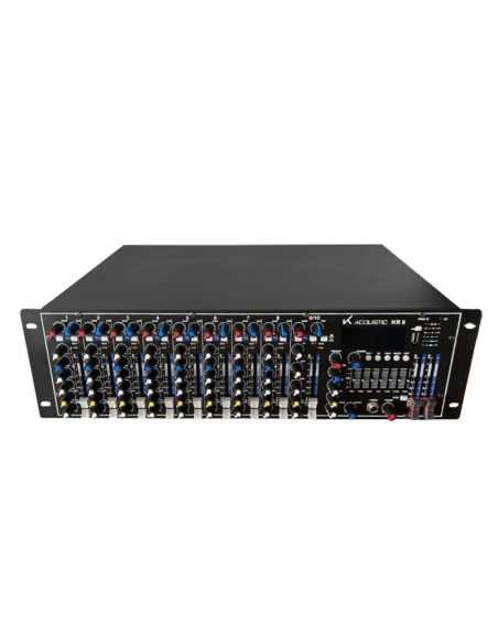 KR 8 MIXER RACKEABLE 8CH., FX K ACOUSTIC